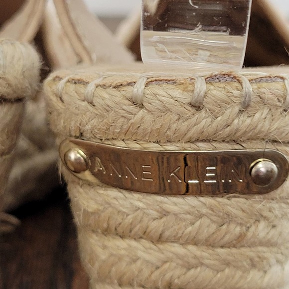 Anne Klein 'Abbey' iFlex Mermaid Flip Sequin Espadrille Platform Wedge Slingback - Picture 8 of 10